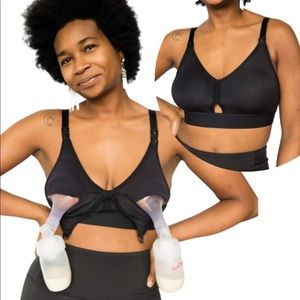 Simple Wishes Hands Free Pumping Bra and Nursing Bra